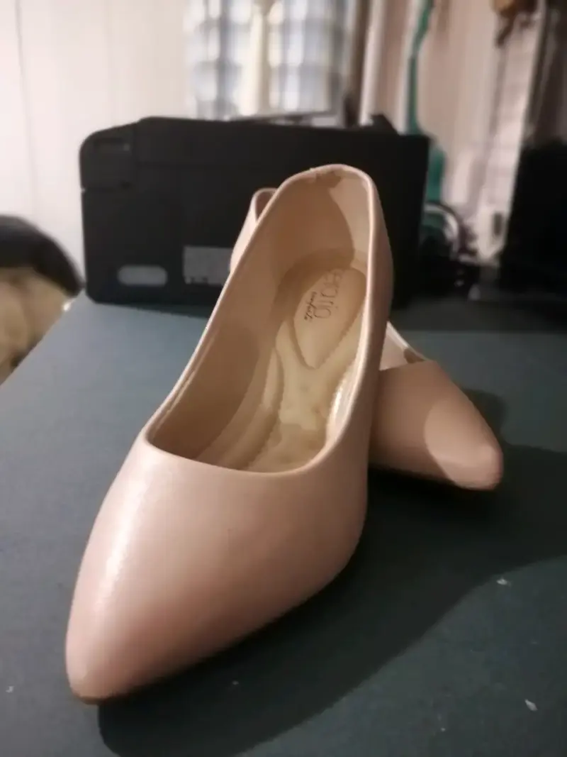 Zapatos de tacón rosa claro - 6