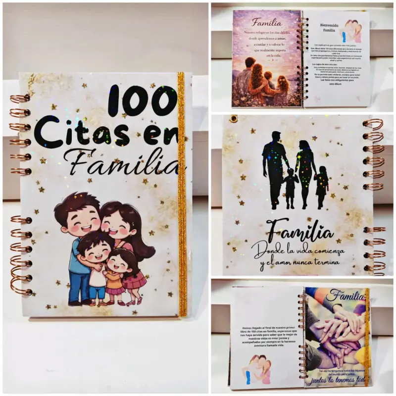 Cuaderno 100 citas en Familia - 1