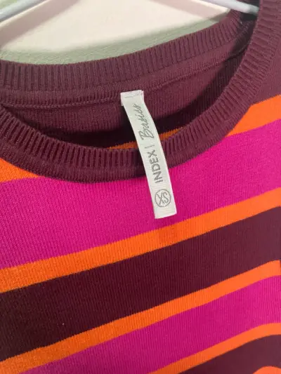 Crop top Index a rayas - miniatura 4