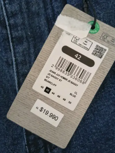 Pantalones Baggy 42 Hombre - miniatura 3