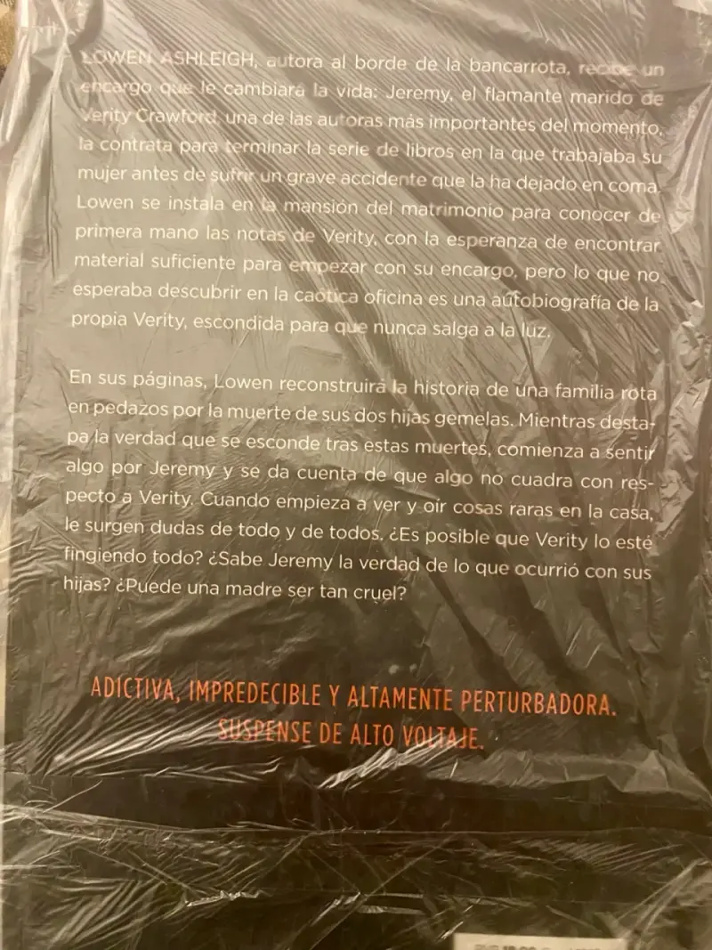 Libro 'Verity' de Colleen Hoover - 2