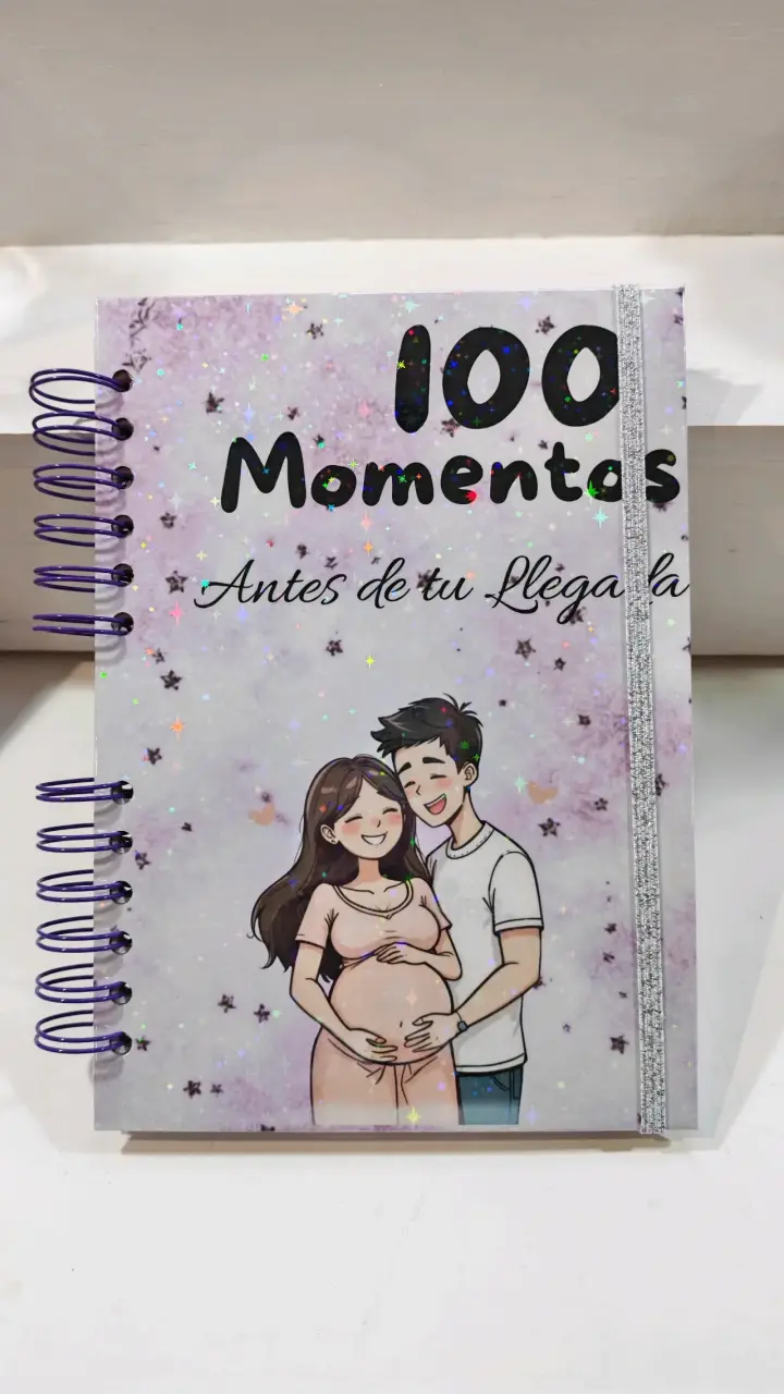 Cuaderno 100 Momentos esperando tu llegada - 2