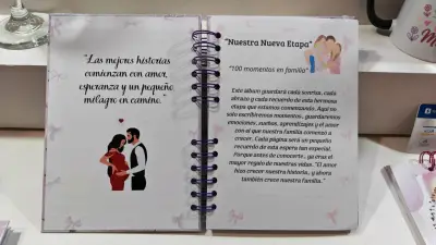 Cuaderno 100 Momentos esperando tu llegada - miniatura 5