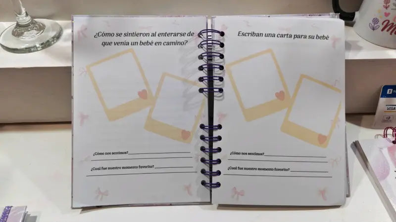 Cuaderno 100 Momentos esperando tu llegada - 6