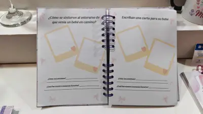 Cuaderno 100 Momentos esperando tu llegada - miniatura 6