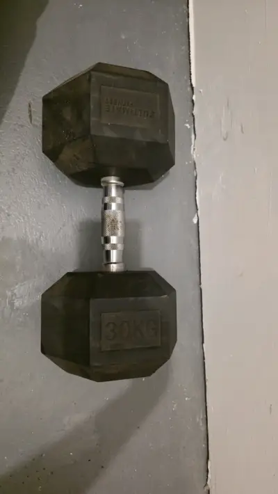 Mancuerna hexagonal 30 kg - miniatura 4