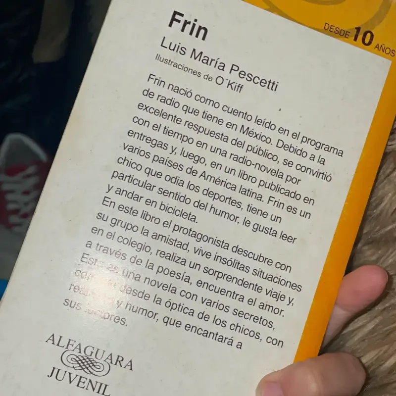 Libro 'Frin' de Luis María Pescetti - 2