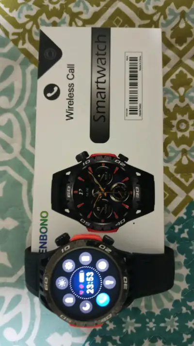 RELOJ INTELIGENTE SMARTWATCH MARCA SENBONO SEMINUE - miniatura 3
