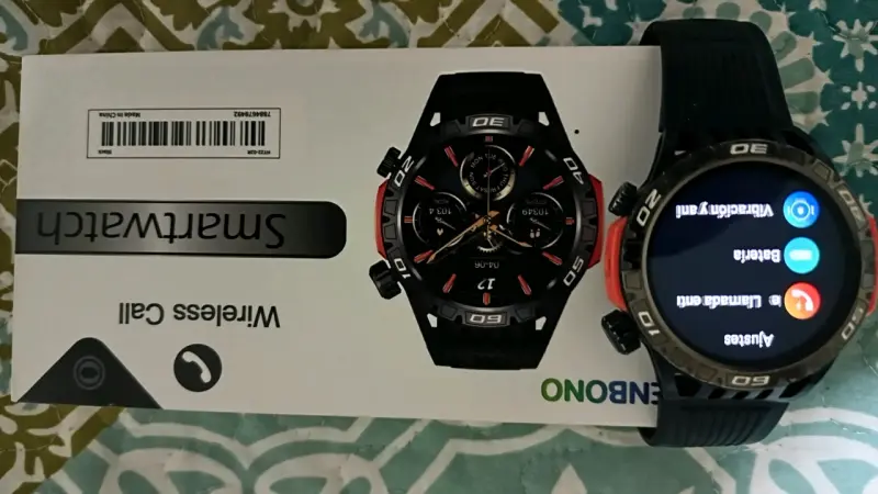 RELOJ INTELIGENTE SMARTWATCH MARCA SENBONO SEMINUE - 4