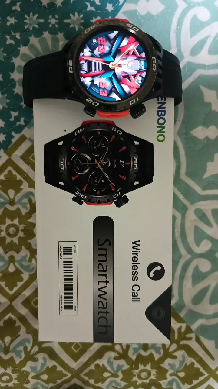 RELOJ INTELIGENTE SMARTWATCH MARCA SENBONO SEMINUE - 5