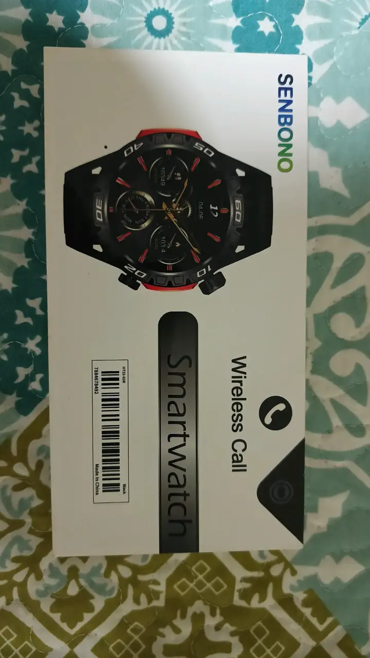 RELOJ INTELIGENTE SMARTWATCH MARCA SENBONO SEMINUE - 6