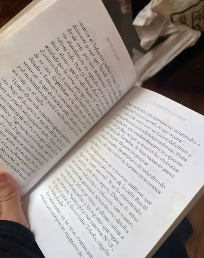 Libro 'El crimen de la calle Bambi' - 4