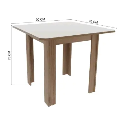 Comedor de 4 puestos de madera - miniatura 2