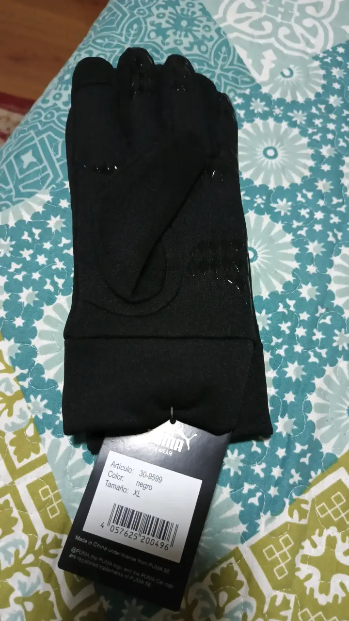 GUANTES TÉRMICOS MARCA PUMA TALLA L /XL ORIGINALES - 5