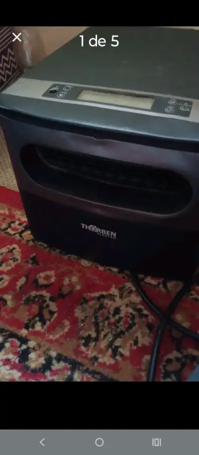 Estufa marca thorben electrica - miniatura 2