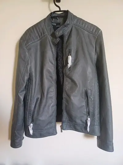 Chaqueta infantil cuadros verde - miniatura 3