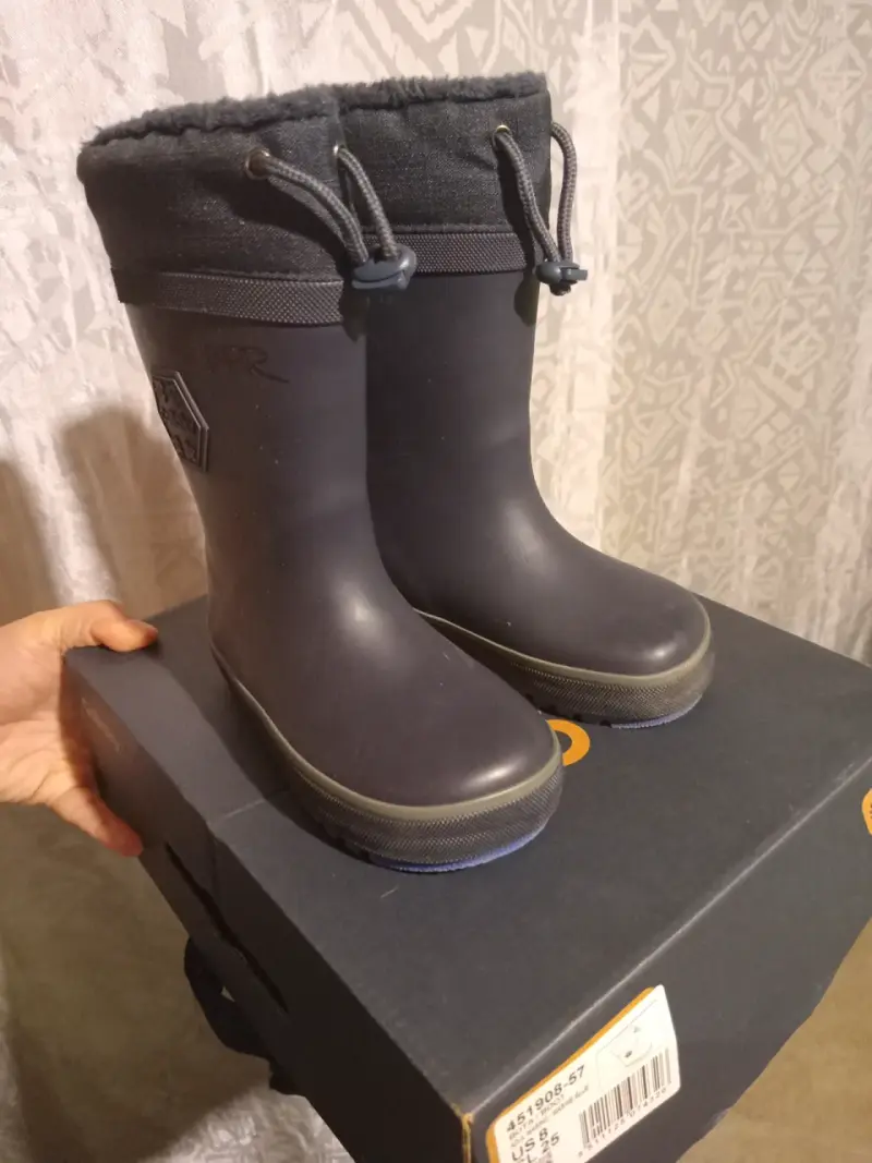 Botas de lluvia azules colloky