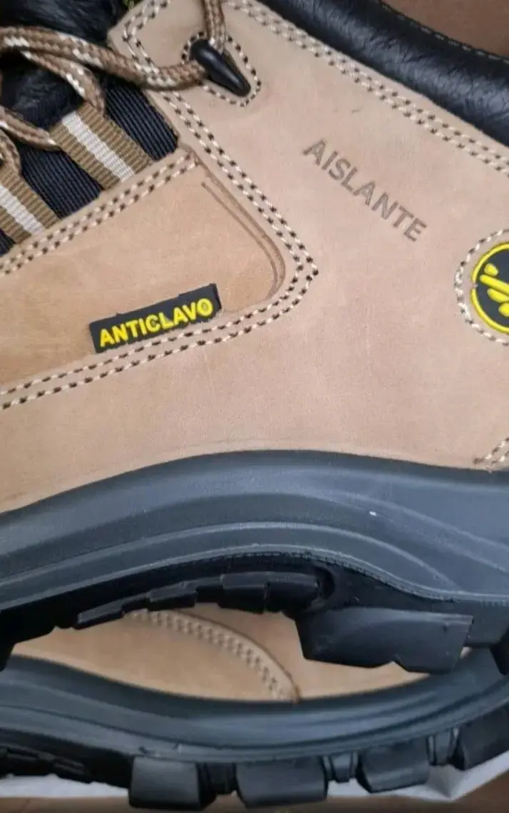 Botas de seguridad beige Maxwork - 4
