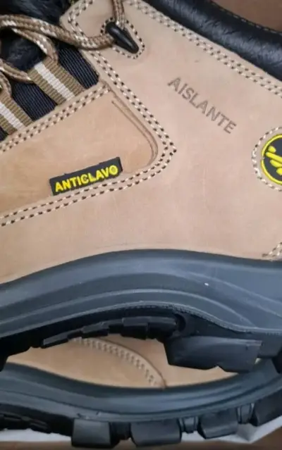 Botas de seguridad beige Maxwork - miniatura 4