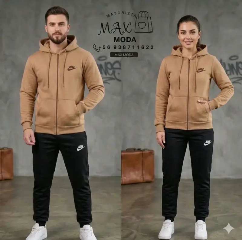 Buzo GAP beige para pareja - 2