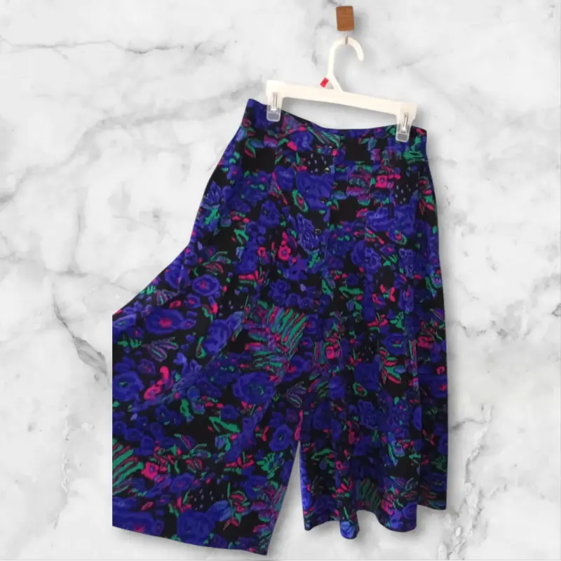 Falda/pantalón estampada colorida - 2