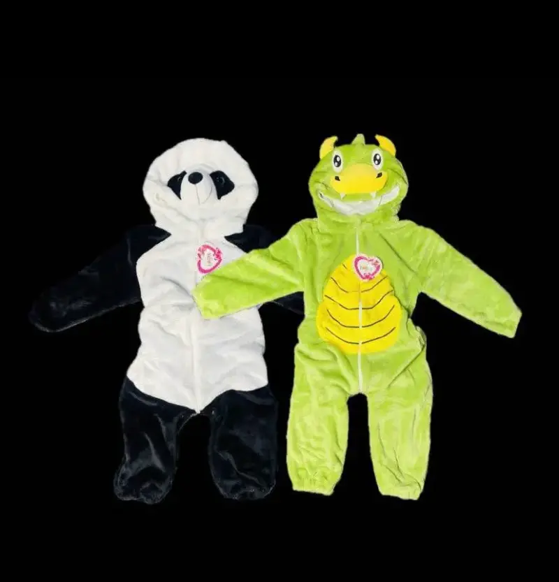 Pijama infantiles panda y dragón