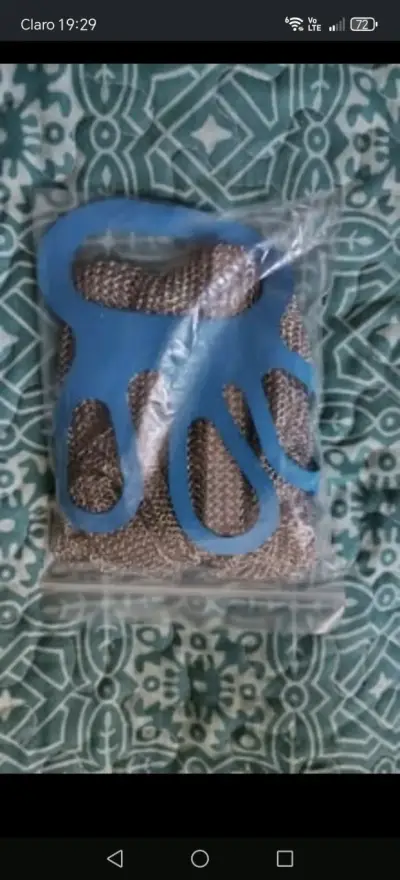 Guantes anticorte de acero Inoxidable Talla S y L - miniatura 2