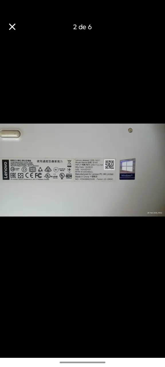 Computador Lenovo - 5