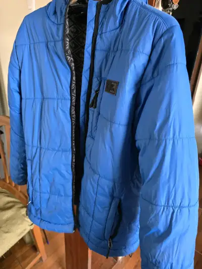 Chaqueta azul Rip Curl con capucha - miniatura 6