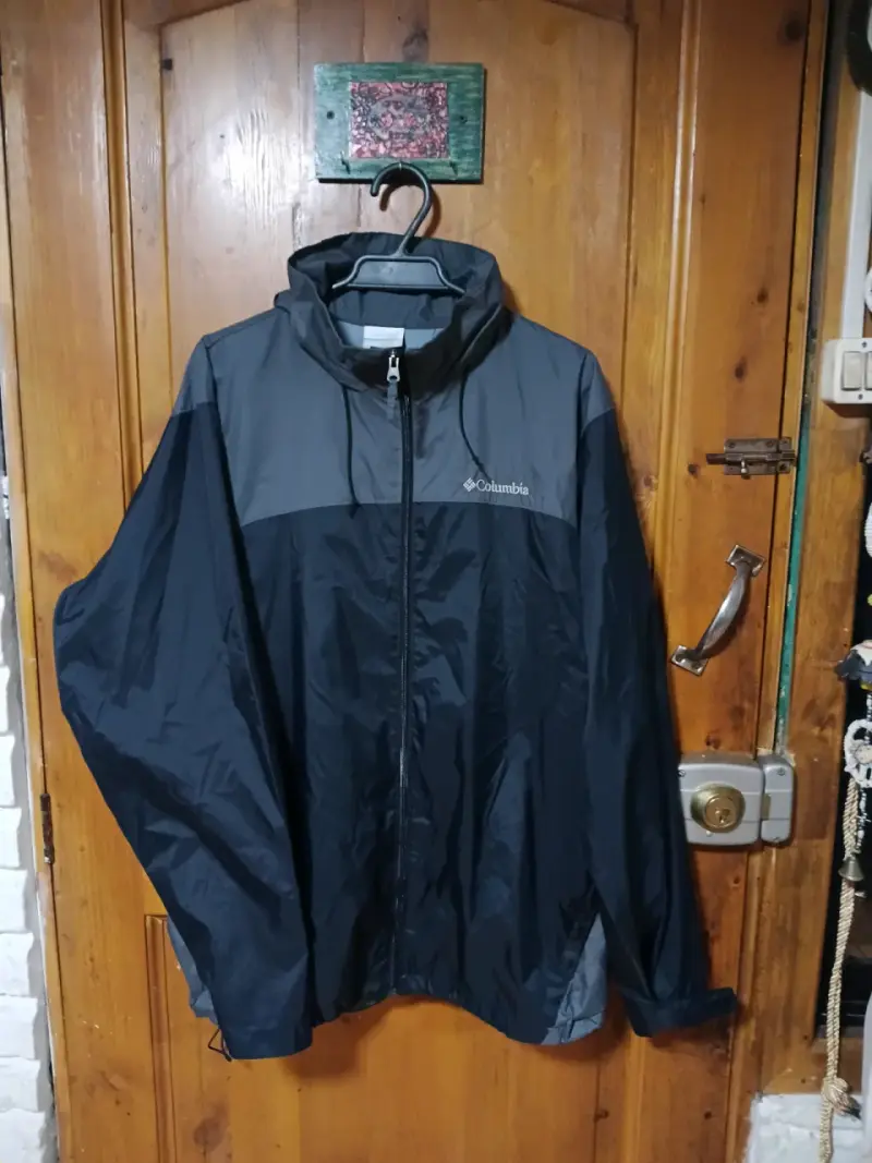 Chaqueta impermeable Columbia gris - 1