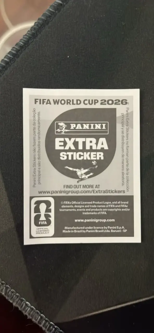 Lámina Panini Cristiano Ronaldo extra player silve - 2