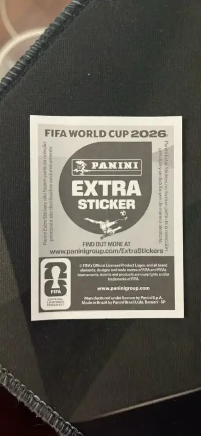 Lámina Panini Cristiano Ronaldo extra player silve - miniatura 2