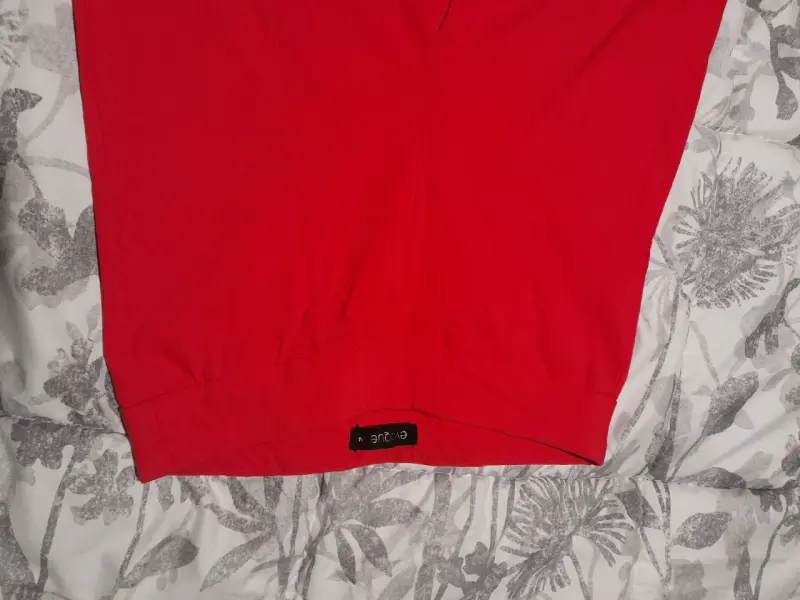 Pantalones capri evoque rojos de mujer - 2
