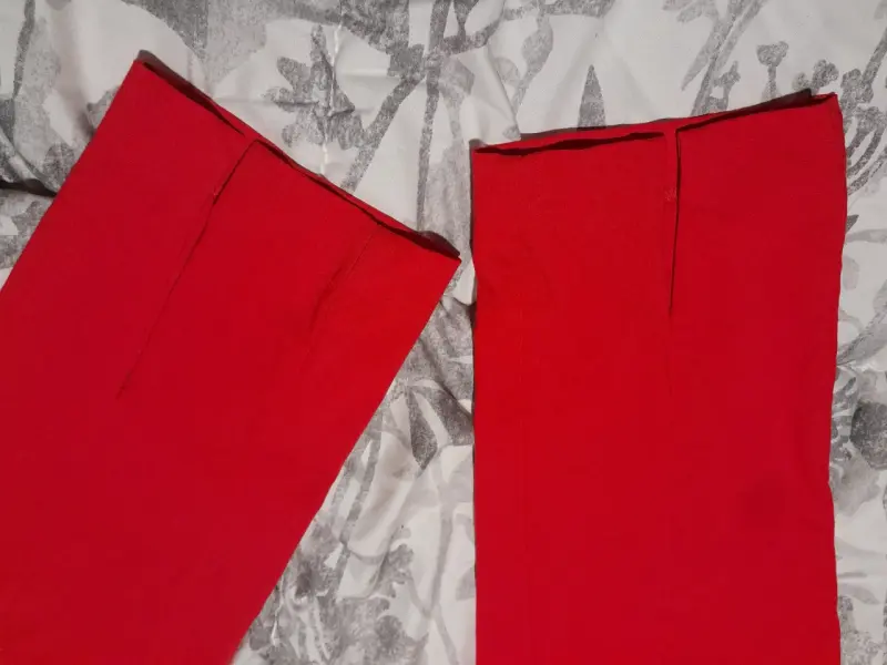 Pantalones capri evoque rojos de mujer - 5