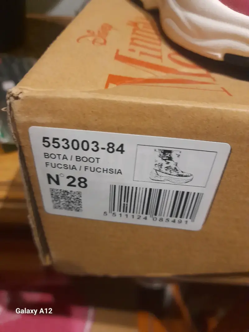 Botas fucsia para niño - 1