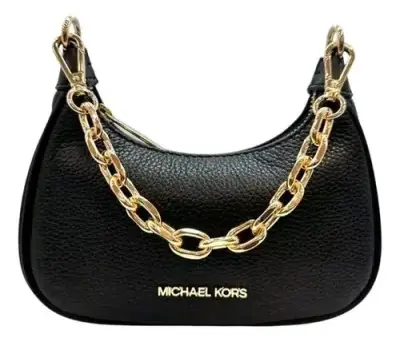 Cartera negra Michael Kors cuero - miniatura 1