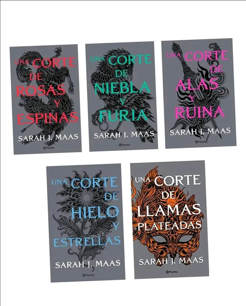 Set libros 'Una Corte de Rosas y Espinas'