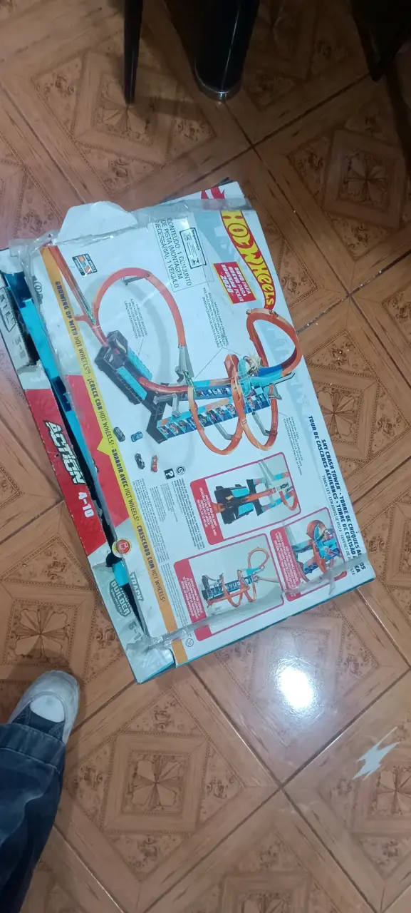 Pista Hot Wheels Sky Crash Tower - 2