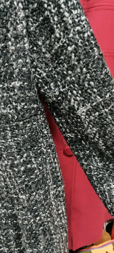 Abrigo negro marca Elle - miniatura 5