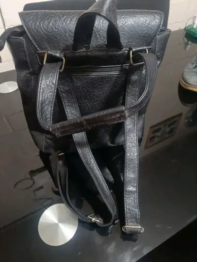 Mochila  replica 5g negra Michael Kors - miniatura 2