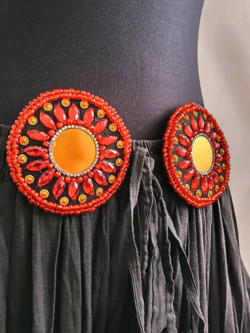 Mandalas, Accesorio danza del vientre tribal - 2