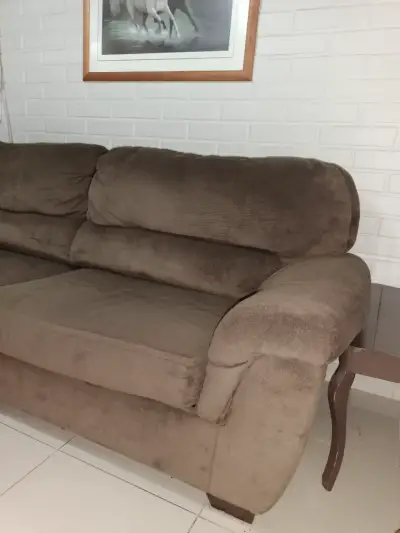 Sofá cama de dos plazas café - miniatura 3