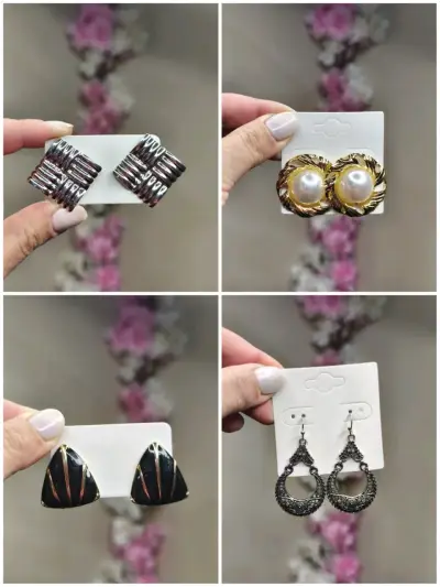Conjunto de aros variados de acero - miniatura 3