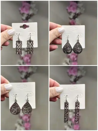 Conjunto de aros variados de acero - miniatura 5