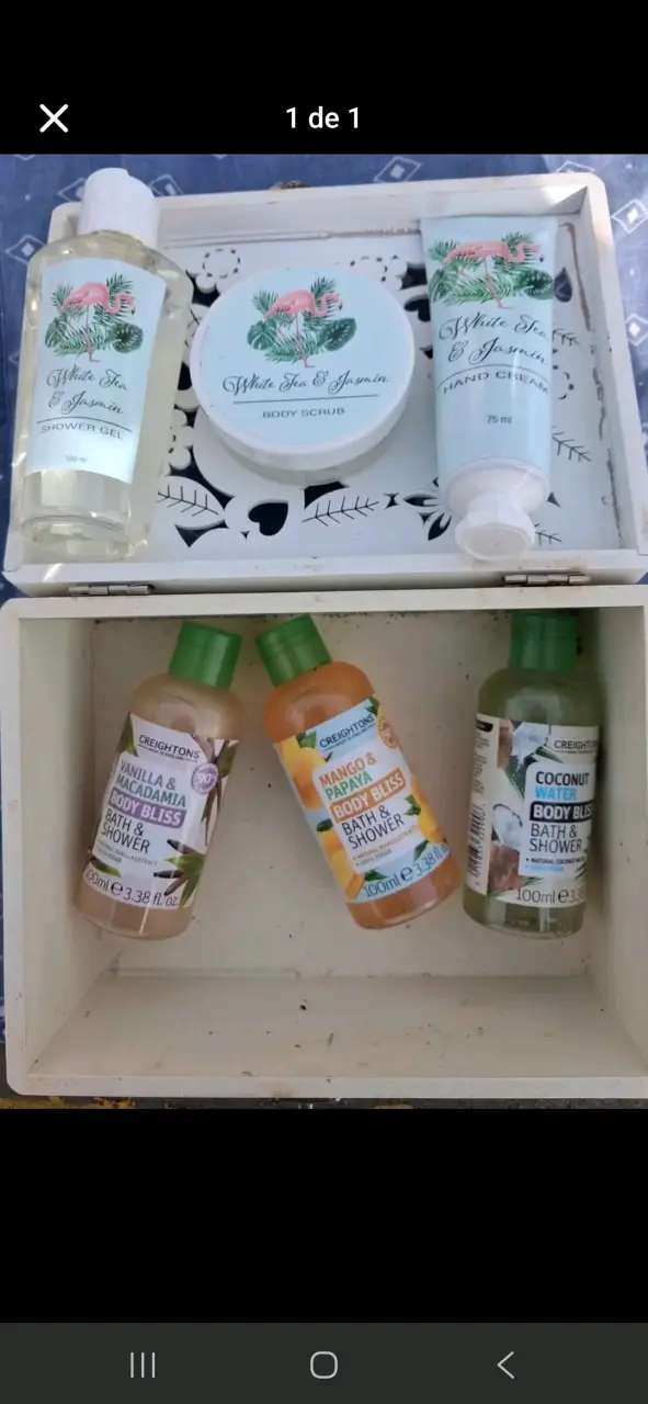 Set de cuidado personal aromático