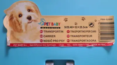 Transportadora para mascotas azul - miniatura 5