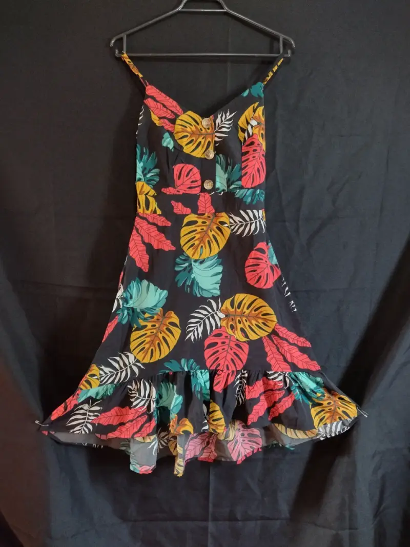 Vestido rojo sin mangas - 6