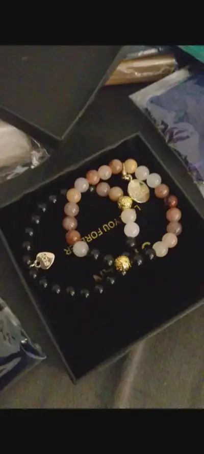 Pulsera con piedras turquesas - miniatura 5