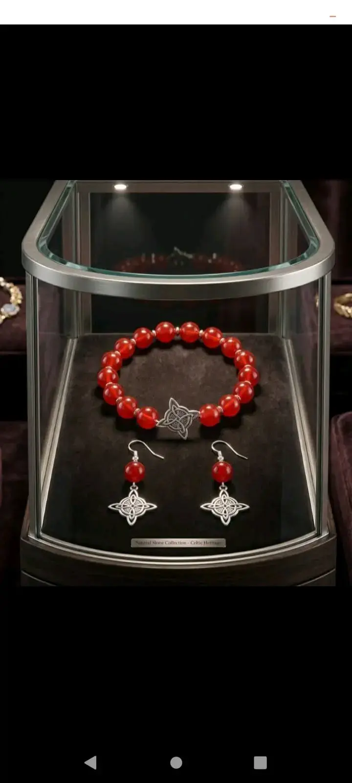 Pulsera con piedras turquesas - 6