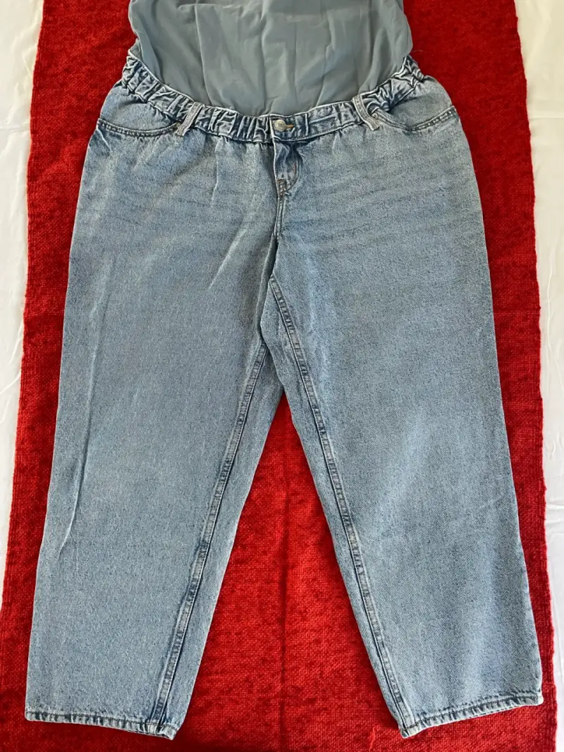 Jeans maternal talla XL - 3